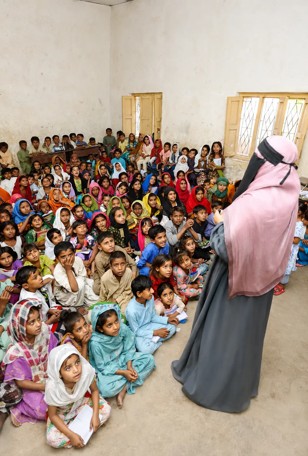 Village girls continuing education with Suhaai