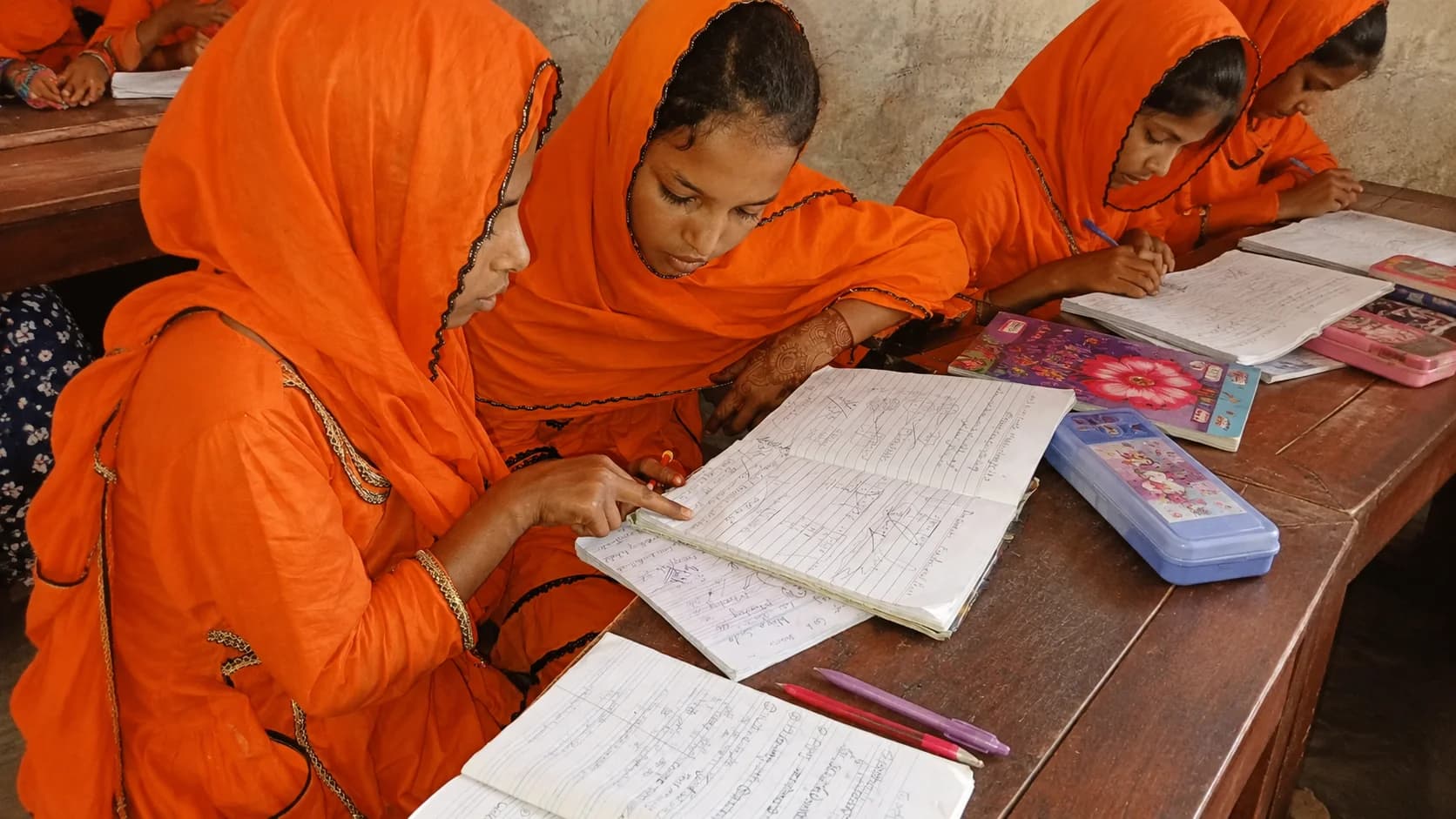Girls' education support at Suhaai
