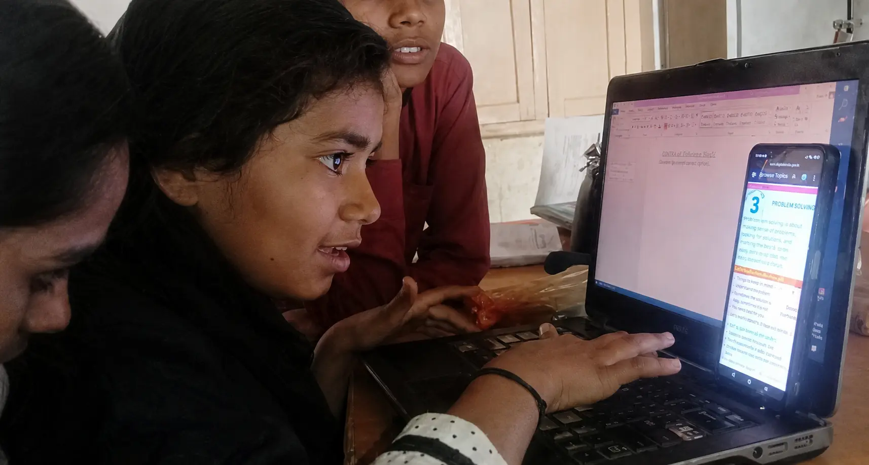 Student learning digital and future skills